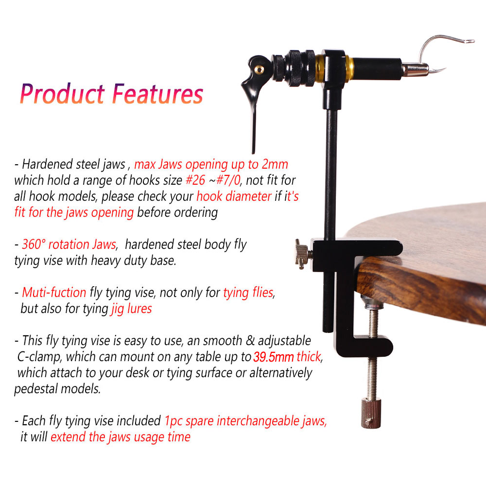 1 szt. 360 °   Obrotowy zacisk – Fishing Lure Kit recenzja i cena