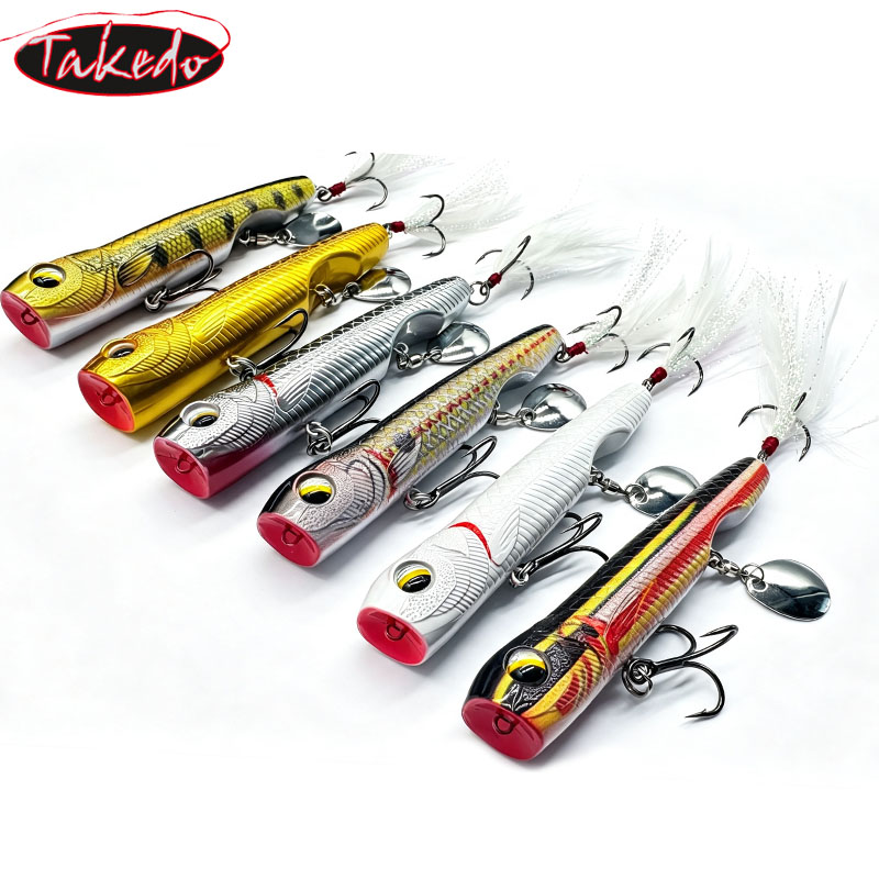 TAKEDO 10G Top Water Popper Pr – Fishing Lure Popper recenzja i cena