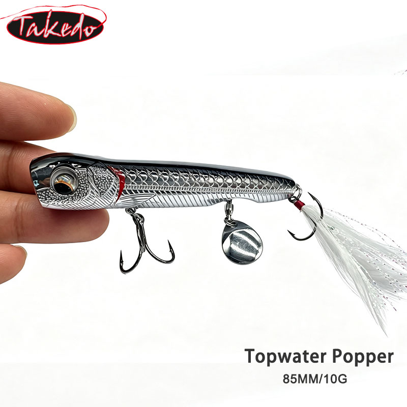 TAKEDO 10G Top Water Popper Pr – Fishing Lure Popper recenzja i cena