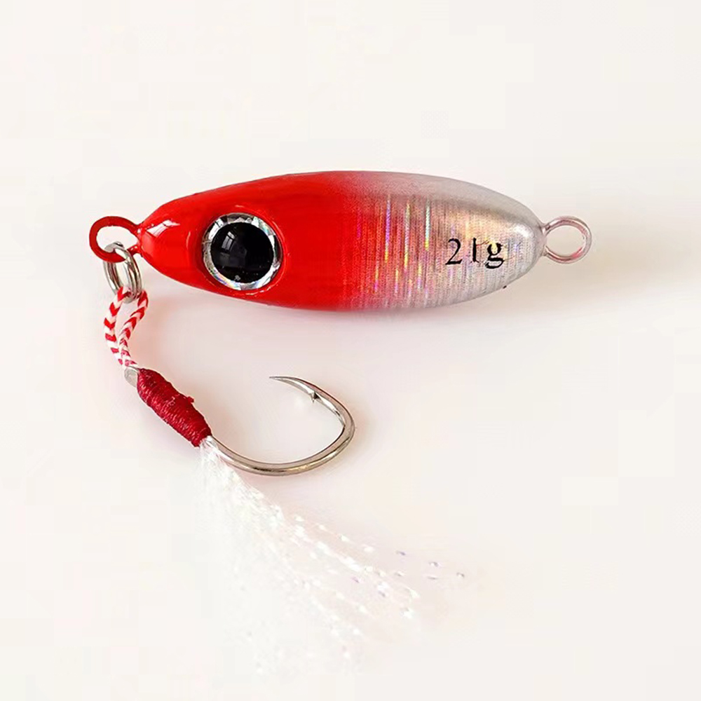 6 sztuk Micro Metal Jigging pr – Fishing Lure Soft Plastic recenzja i cena