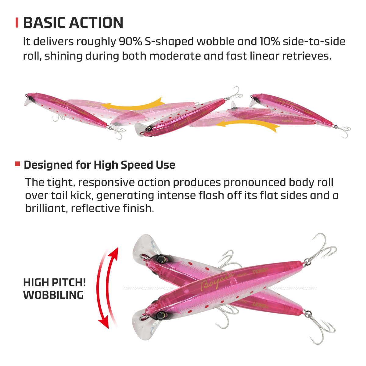NOEBY 95mm 40g Ciężko Tonący M – Fishing Lure Buzzbait recenzja i cena