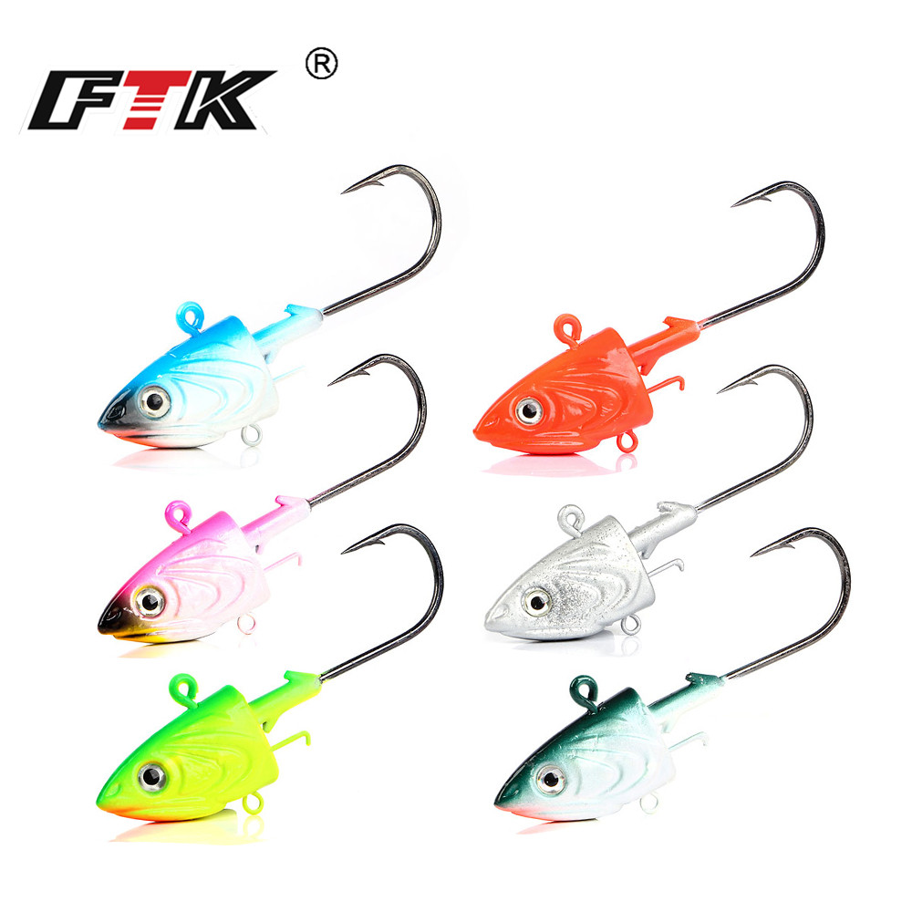 FTK 2 SZT. Haczyk Jigowy z Głó – Fishing Lure Soft Plastic recenzja i cena