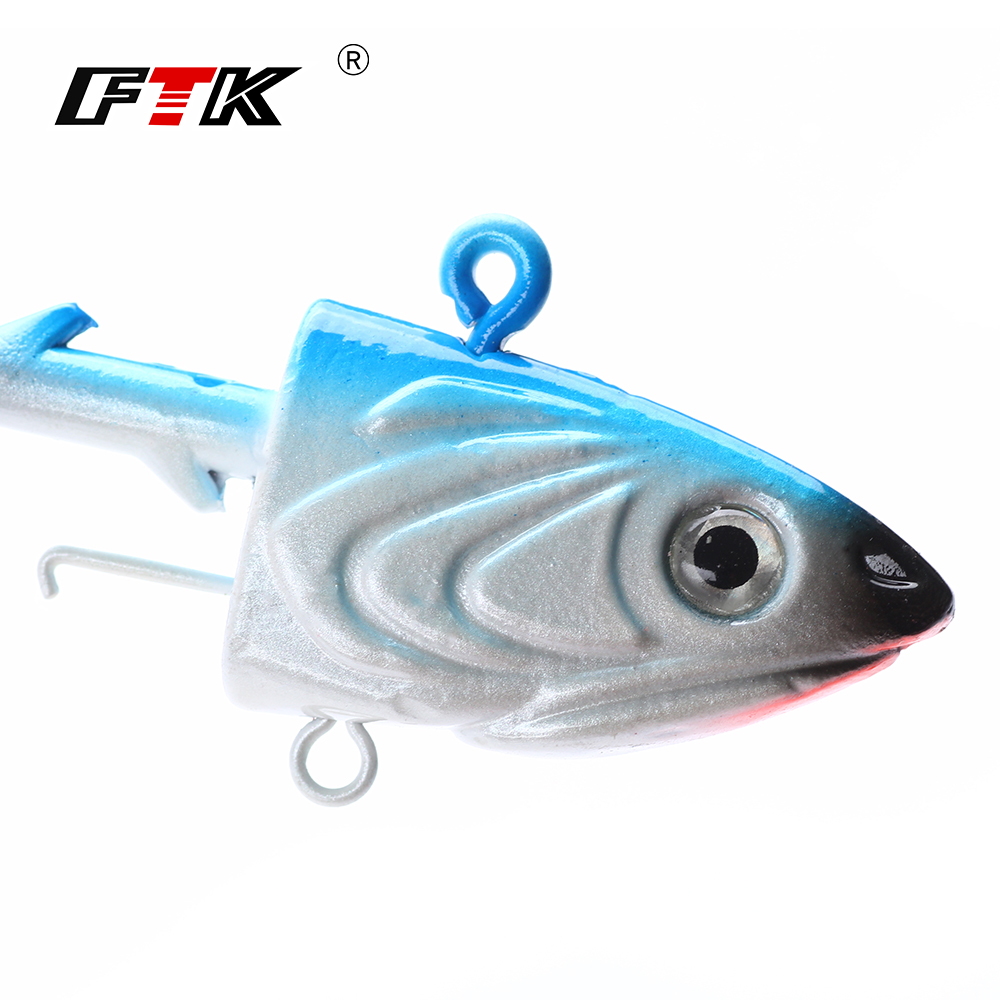 FTK 2 SZT. Haczyk Jigowy z Głó – Fishing Lure Soft Plastic recenzja i cena