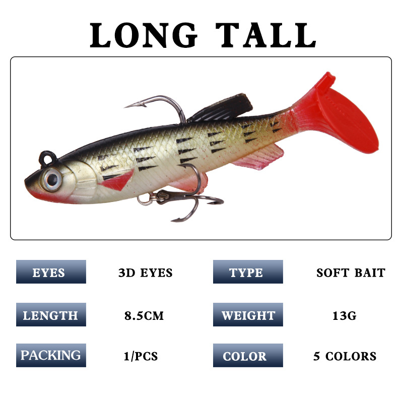 T Tail miękka przynęta przynęt – Fishing Lure Soft Plastic recenzja i cena