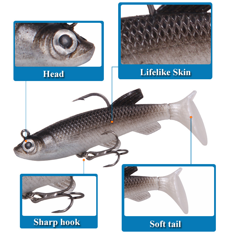 T Tail miękka przynęta przynęt – Fishing Lure Soft Plastic recenzja i cena
